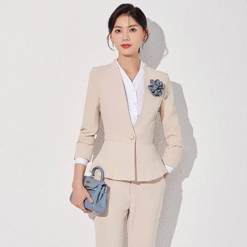 Women'S Formal Wear Pantsuits - Estilos uniformes formais mulheres negócios trabalho