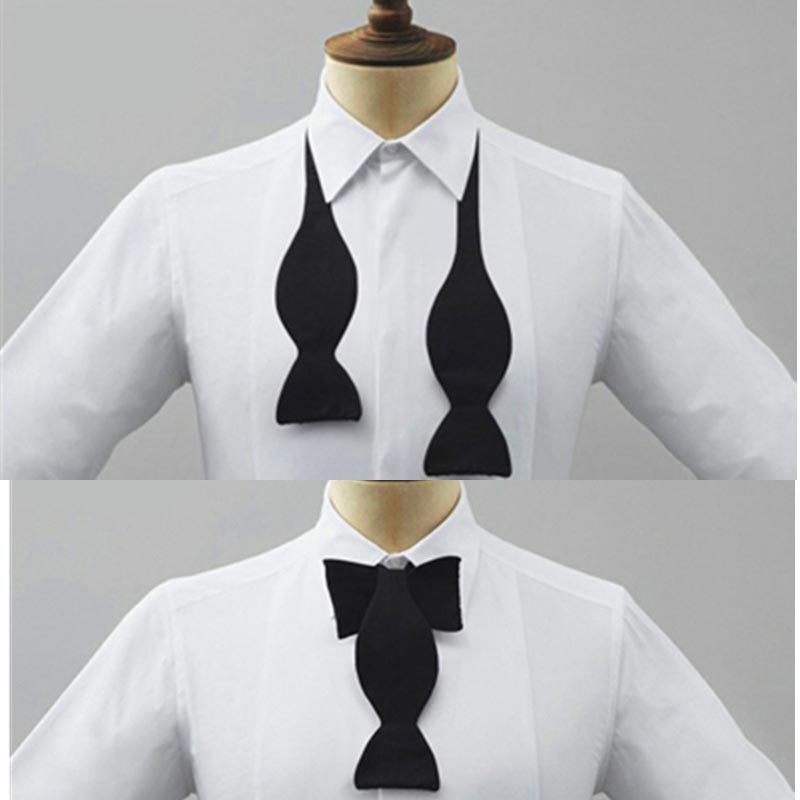 Women Formal Wear With Tie - Gravata Borboleta Ajustável Pré-Amarrada Masculina e