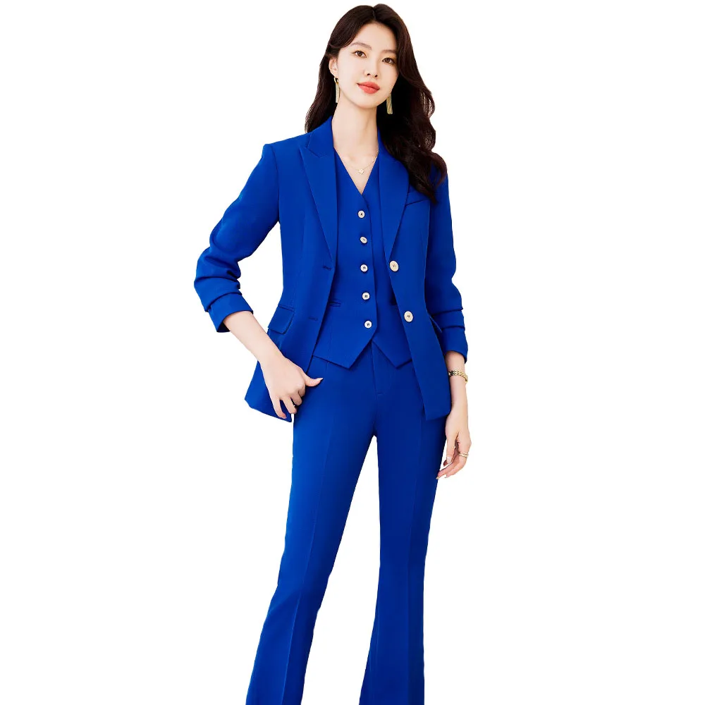 Women'S Formal Wear Pantsuits - Pop tecido de alta qualidade formal
