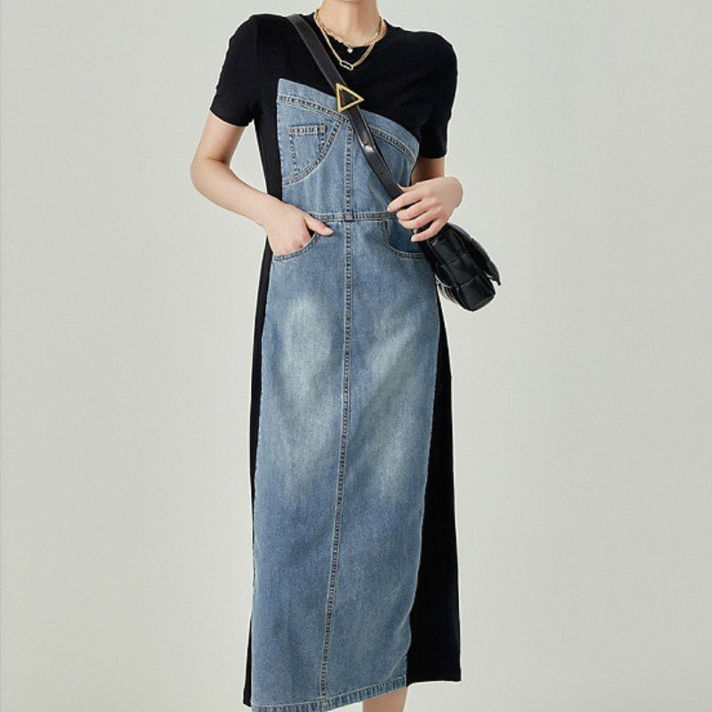 Formal Wear Gowns For Women - Vestido jeans feminino vestidos longos em