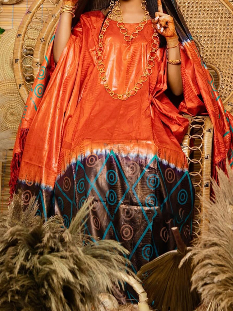 Women'S Formal Traditional Wear - Vestido Africano Estampado: Estilo Clássico para