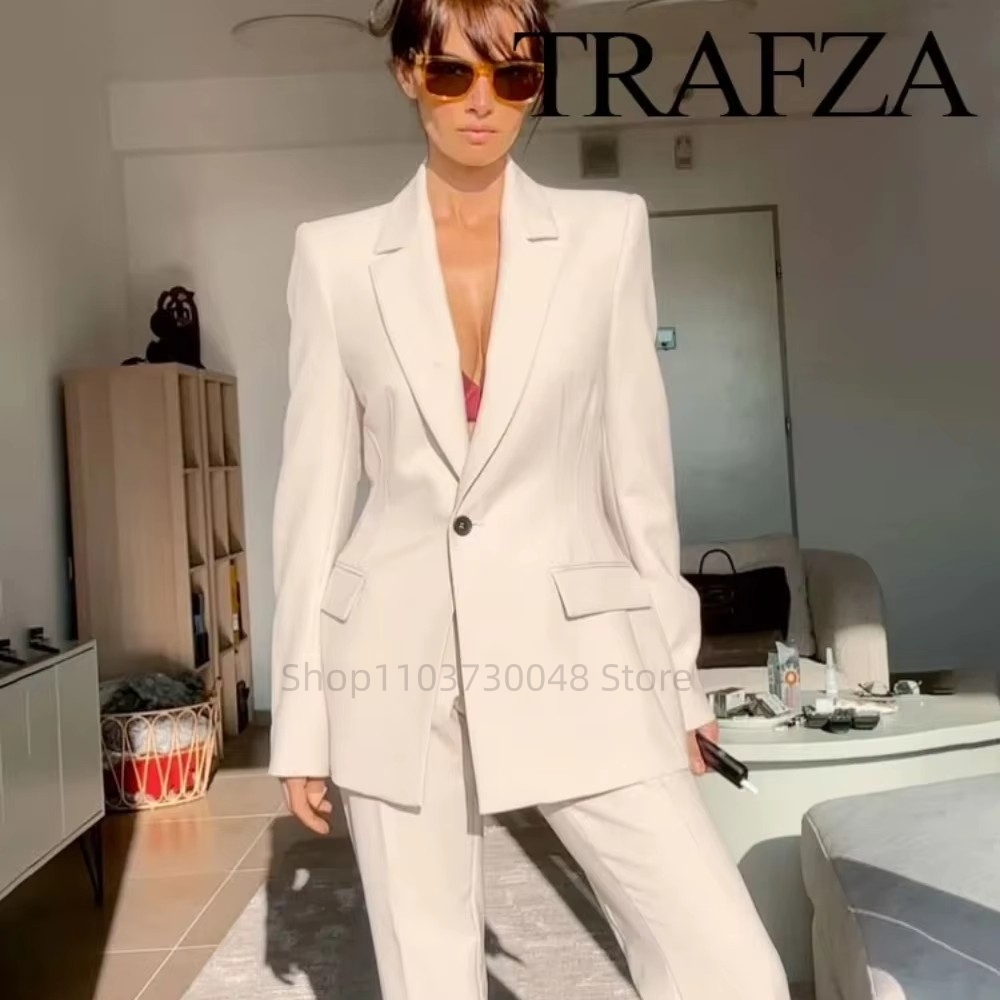 Female Formal Wear - Conjunto de Blazer e Calças para