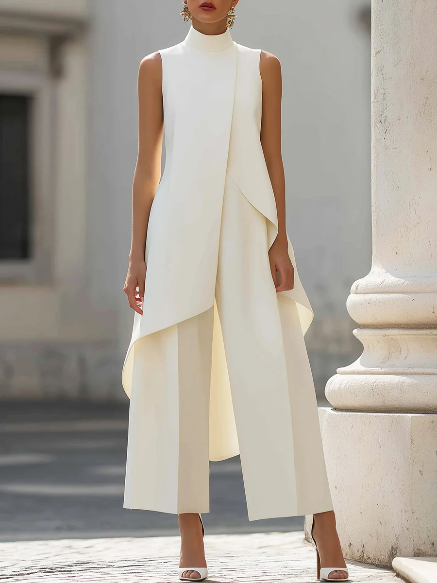Female Formal Wear - Conjunto Feminino de Duas Peças em