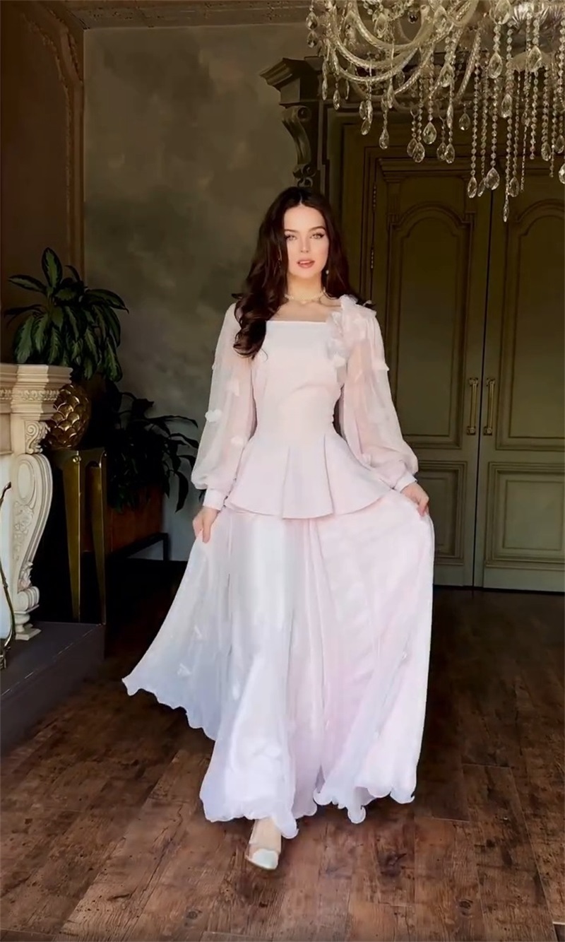 Formal Wear Gowns For Women - Arábia feminino terno saia conjunto 2