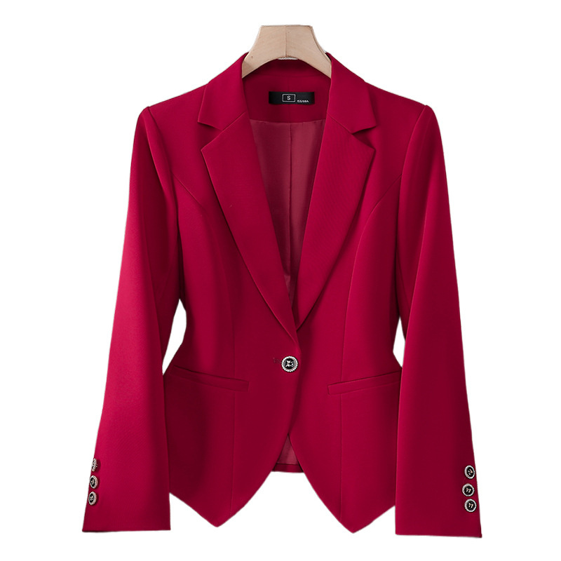 Novo Blazer Feminino Formal da - Women Formal Wear Blazers avaliação e preço