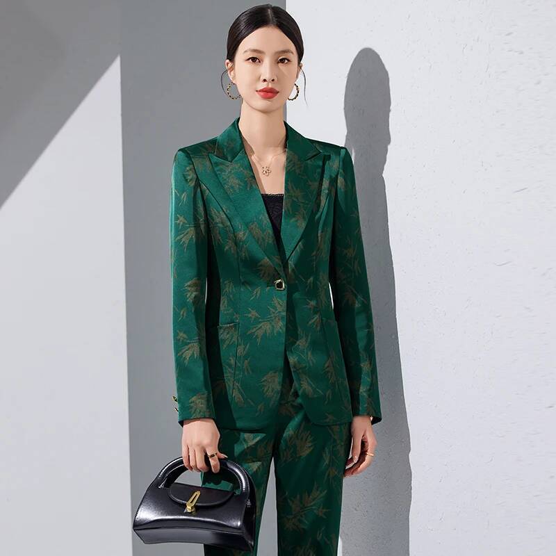 Ternos formais de tecido de al - Women'S Formal Wear Pantsuits avaliação e preço