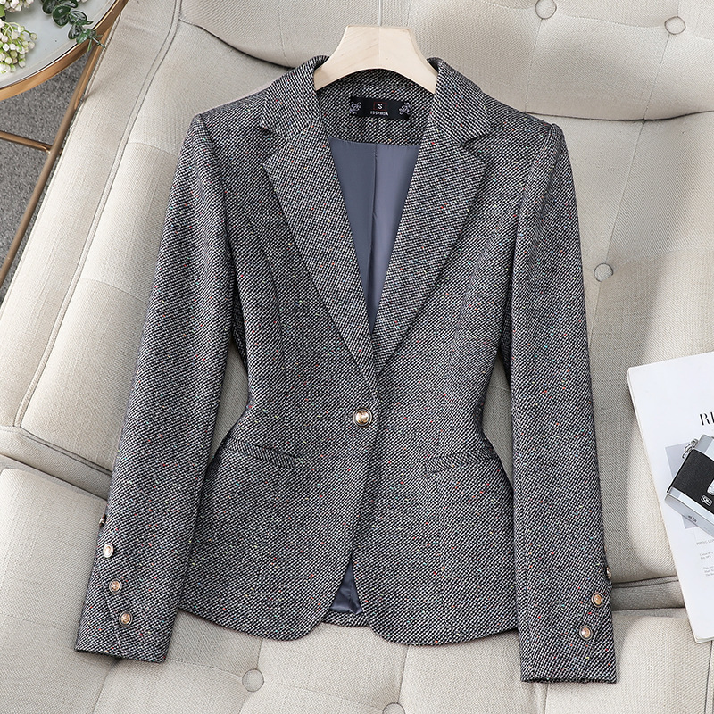 Senhoras do escritório blazer  - Women Formal Wear Blazers avaliação e preço