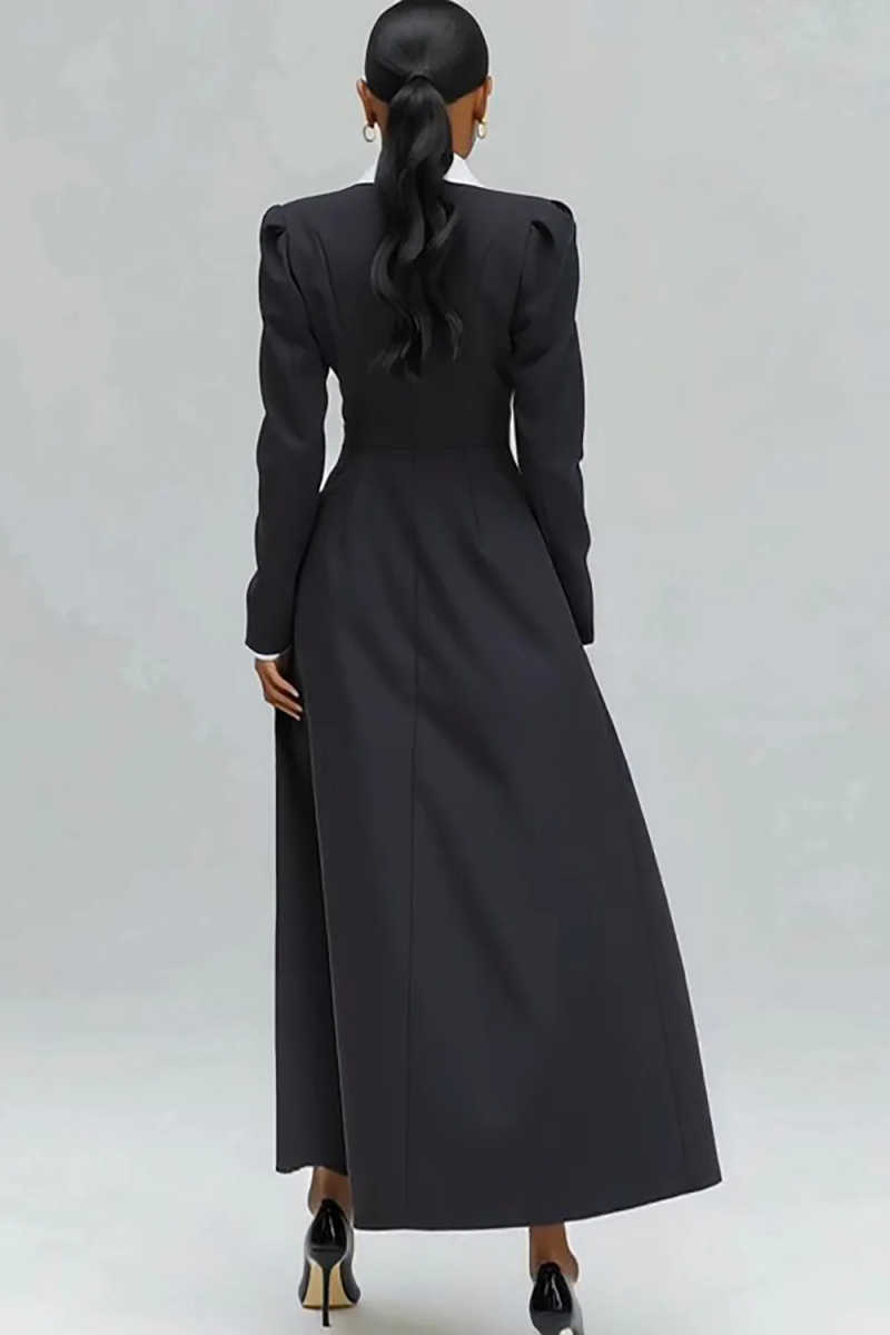 Blazer Longo Feminino Estilo A - Women Formal Wear With Tie avaliação e preço