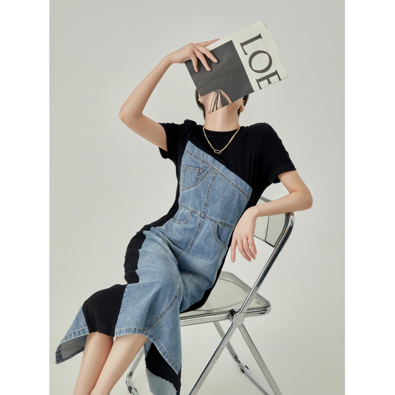 Vestido jeans feminino vestido - Formal Wear Gowns For Women avaliação e preço