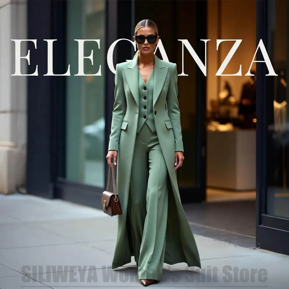Conjunto de Terno Feminino Ele - Women Formal Wear Blazers avaliação e preço