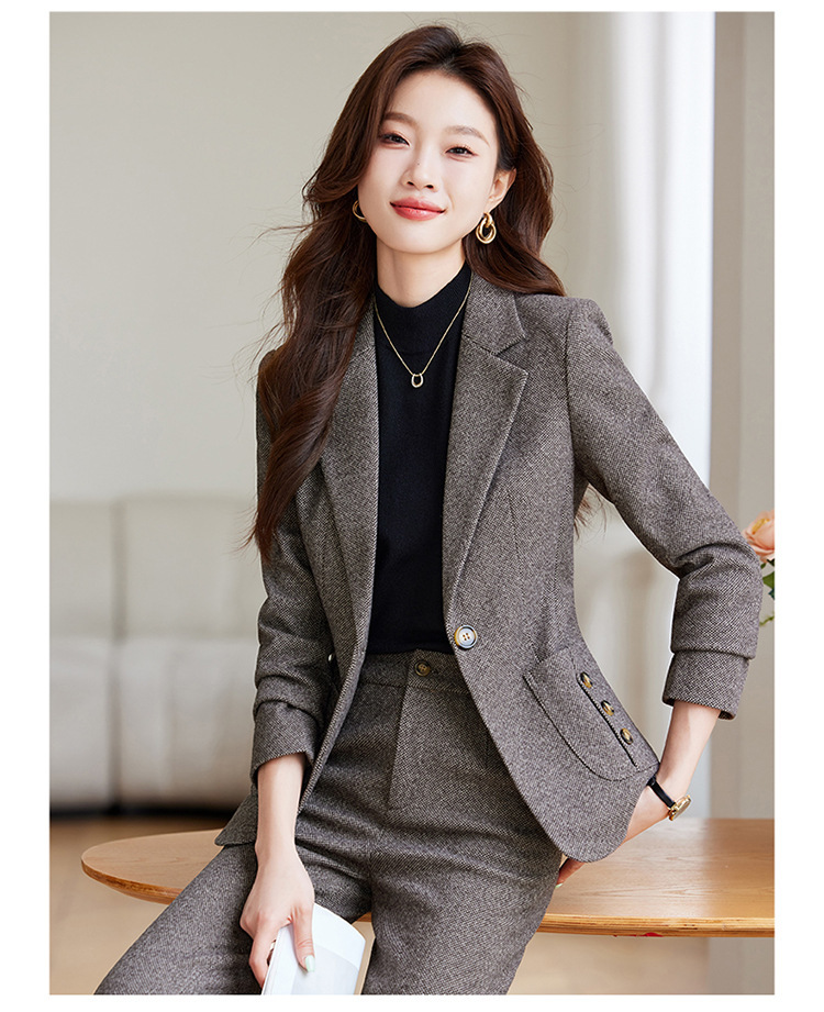 Ternos femininos de tecido de  - Women'S Formal Wear Pantsuits avaliação e preço