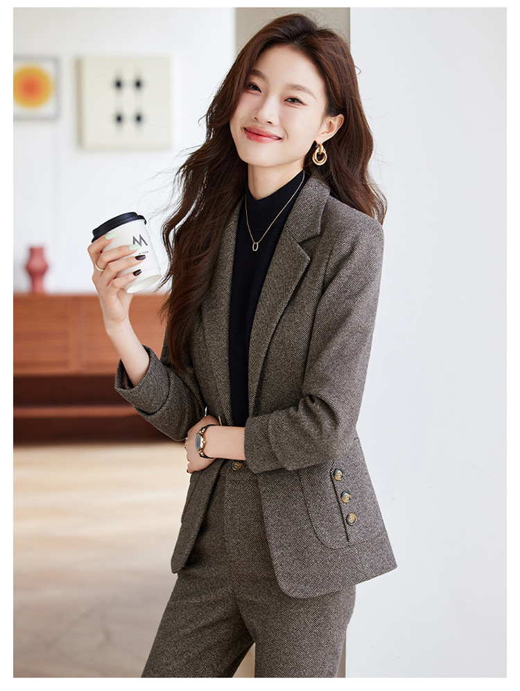 Ternos femininos de tecido de  - Women'S Formal Wear Pantsuits avaliação e preço