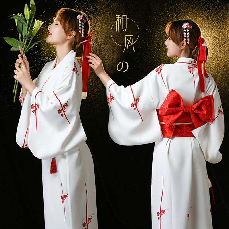 Anime cos estilo japonês vesti - Women'S Formal Traditional Wear avaliação e preço