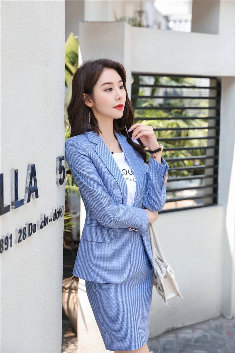 Novidade uniforme verde projet - Women'S Formal Wear Pantsuits avaliação e preço