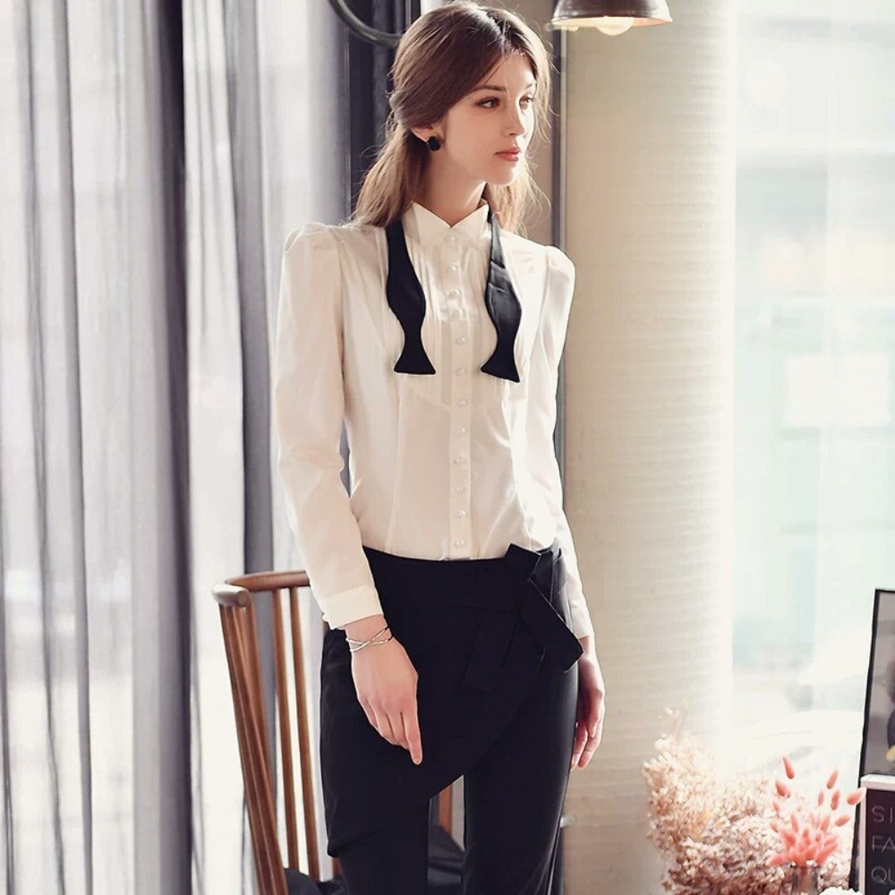 Gravata borboleta formal pré-a - Women Formal Wear With Tie avaliação e preço