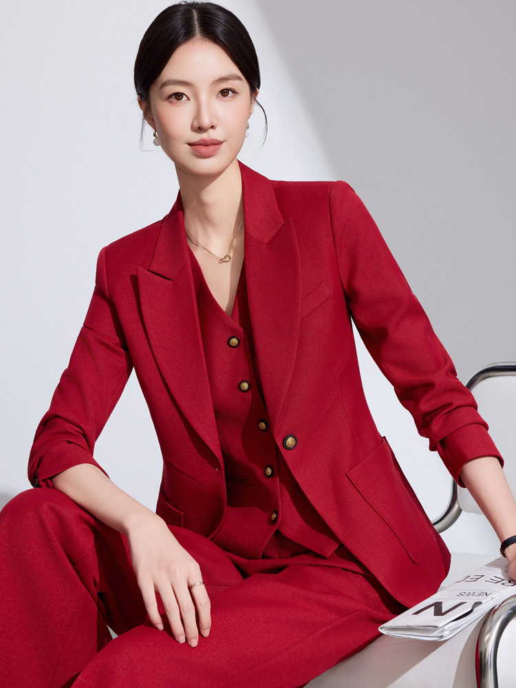 Estilos formais elegantes calç - Women'S Formal Wear Pantsuits avaliação e preço