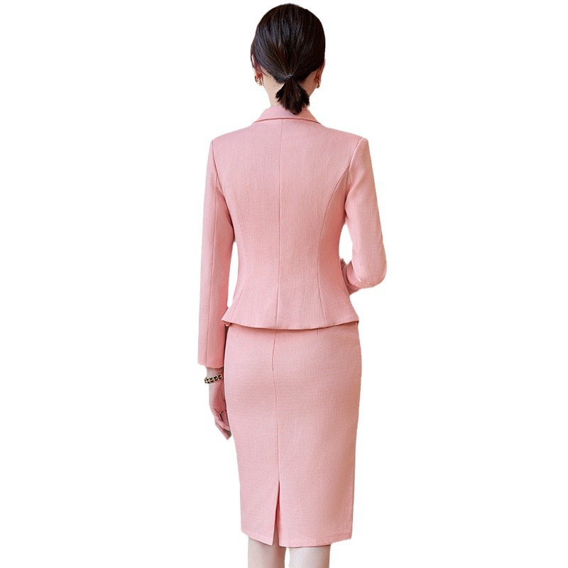 Elegante terno de saia formal  - Women Formal Wear Blazers avaliação e preço