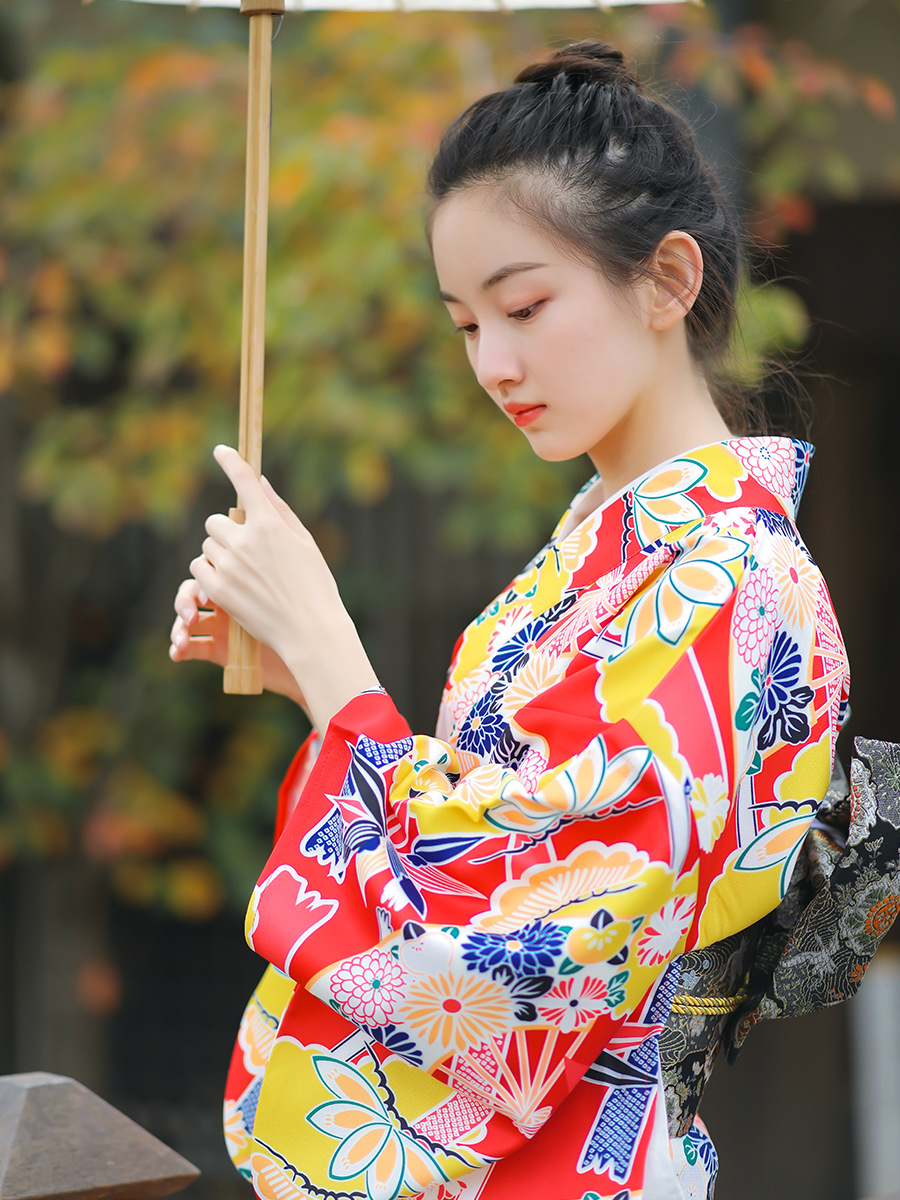 Kimono Tradicional Japonês Fem - Women'S Formal Traditional Wear avaliação e preço