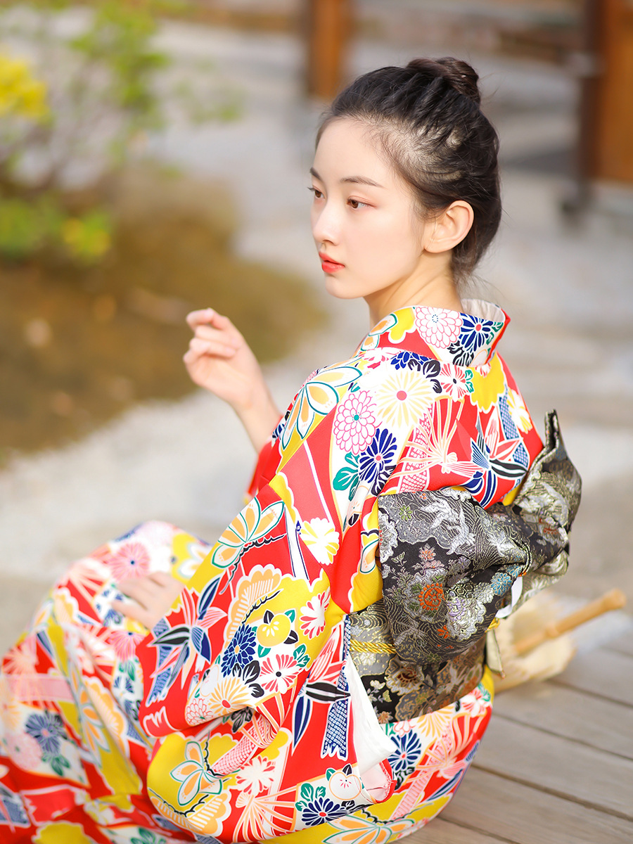 Kimono Tradicional Japonês Fem - Women'S Formal Traditional Wear avaliação e preço