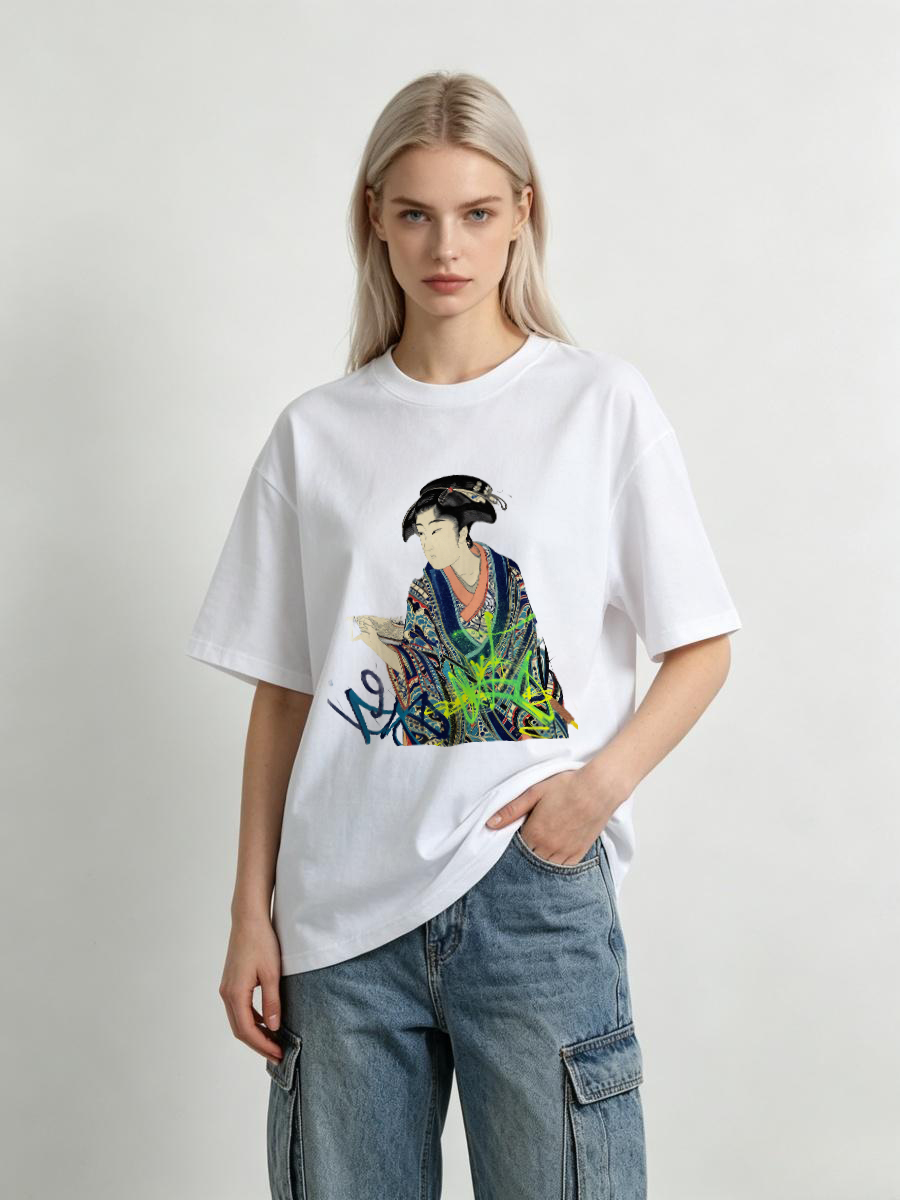 Camisetas Femininas com Padrão - Women'S Formal Traditional Wear avaliação e preço