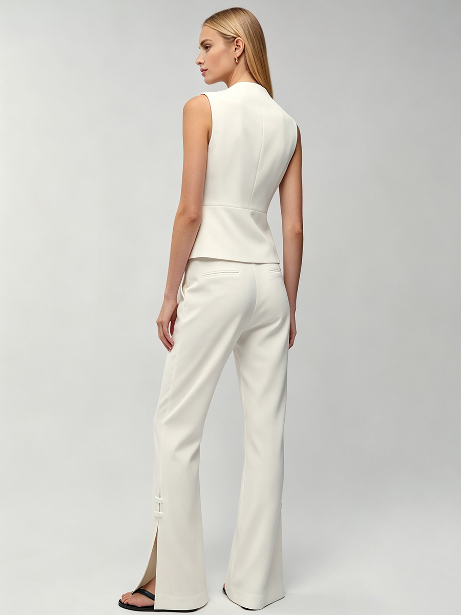 Conjunto Feminino LIMO Branco  - Female Formal Wear avaliação e preço