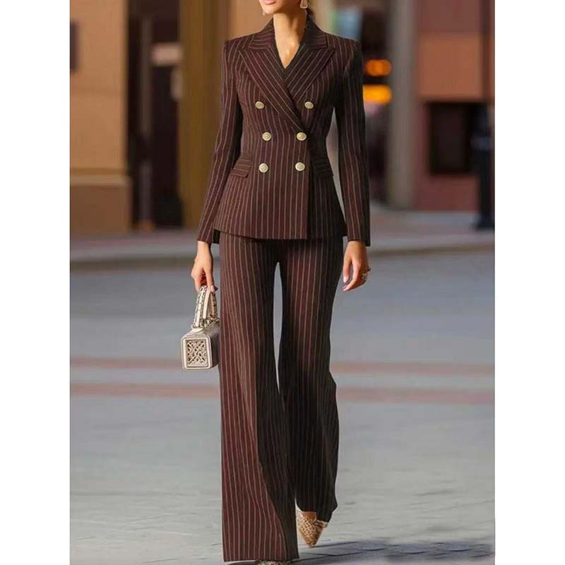 Conjunto de Calças de Outono p - Women Formal Wear Blazers avaliação e preço