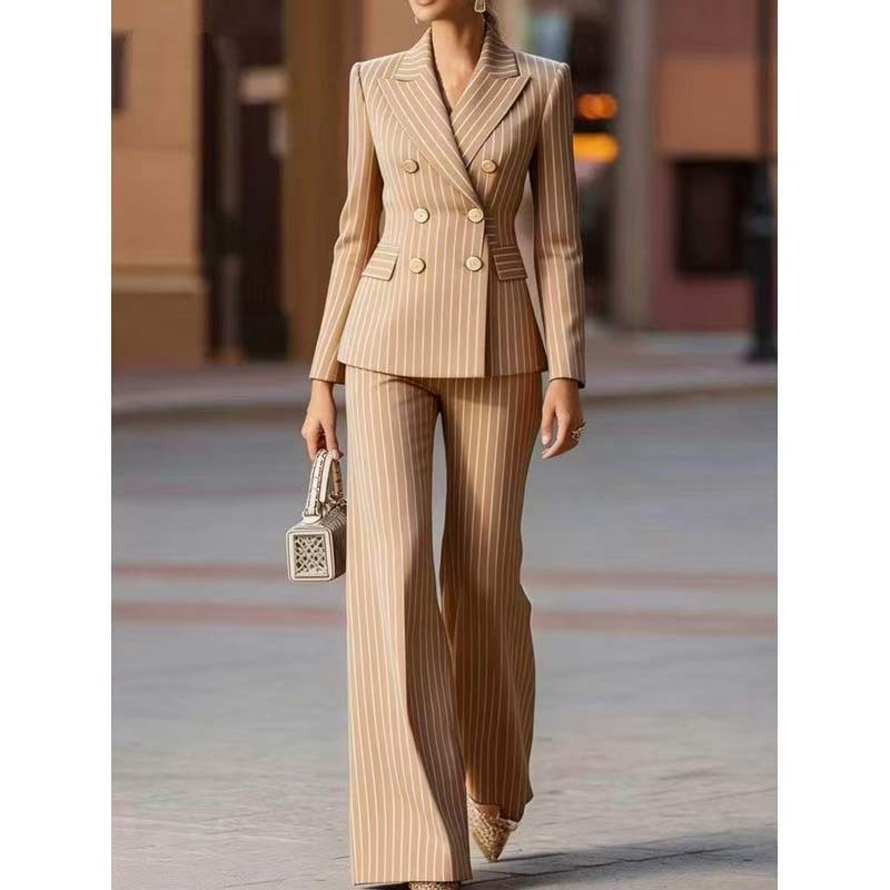Conjunto de Calças de Outono p - Women Formal Wear Blazers avaliação e preço