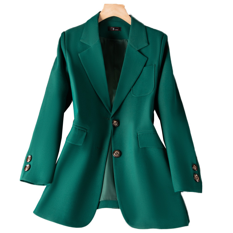 Azul preto verde feminino form - Women Formal Wear Blazers avaliação e preço