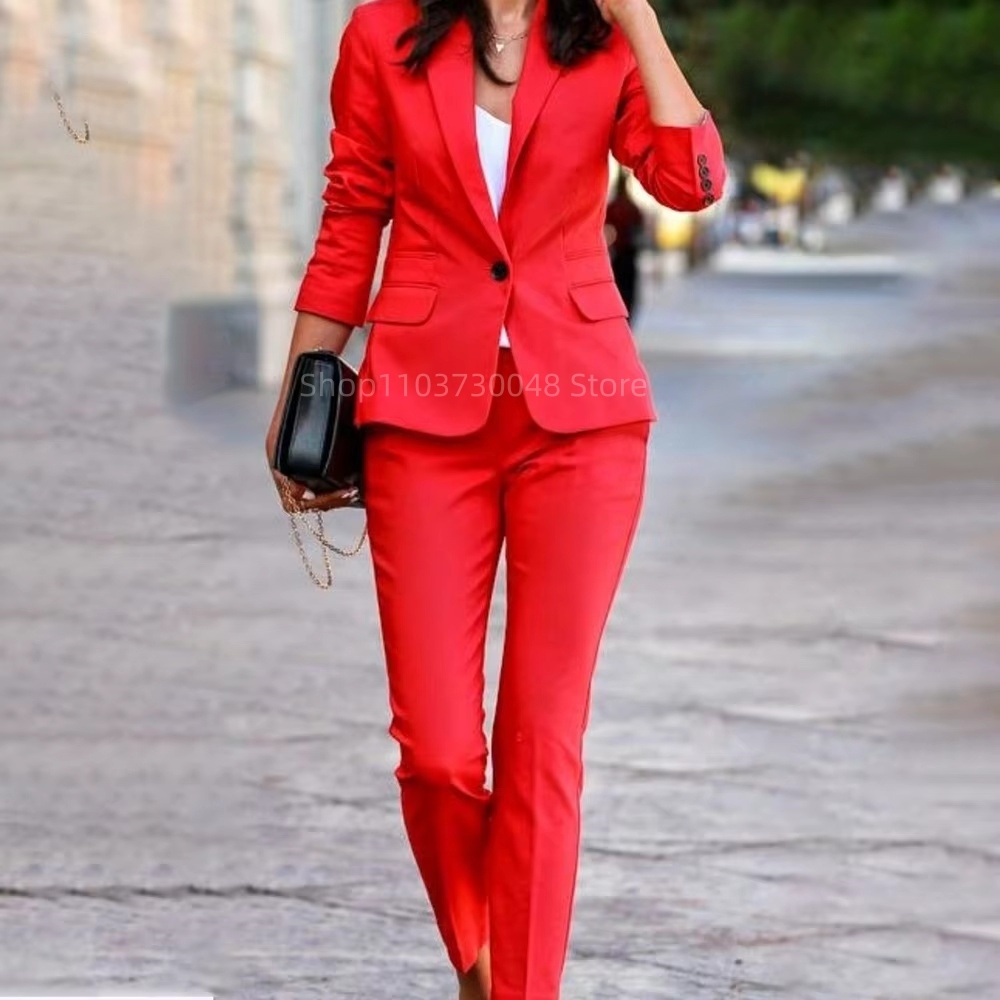 Conjunto de Blazer e Calças pa - Female Formal Wear avaliação e preço